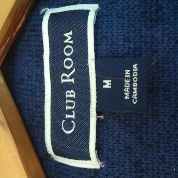 Like New Club Room Blue Colorblock Fleece Vest (Medium) - Picture 8 of 12